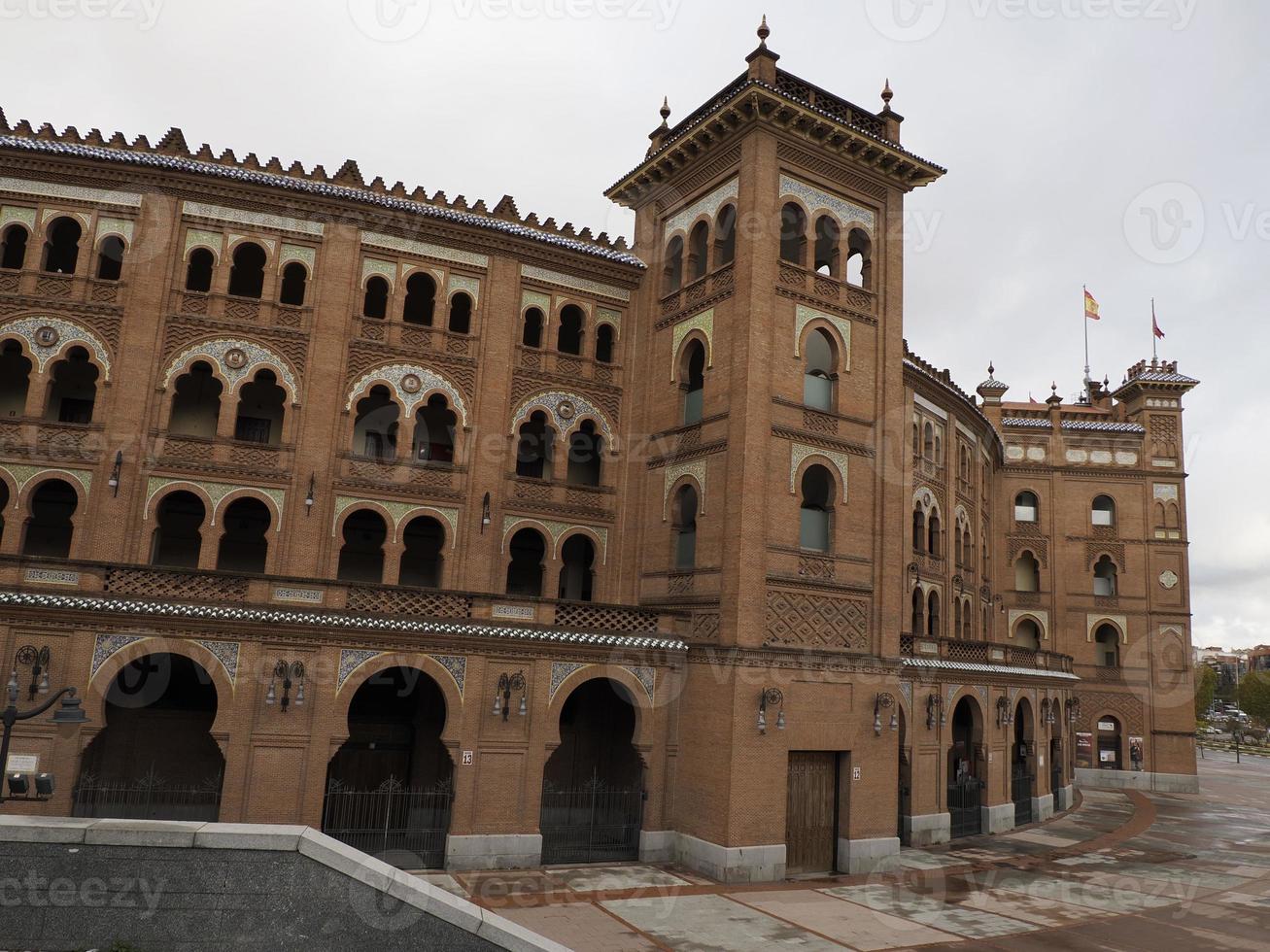 Madrid plein de toros stier vechten historisch arena las ventas foto