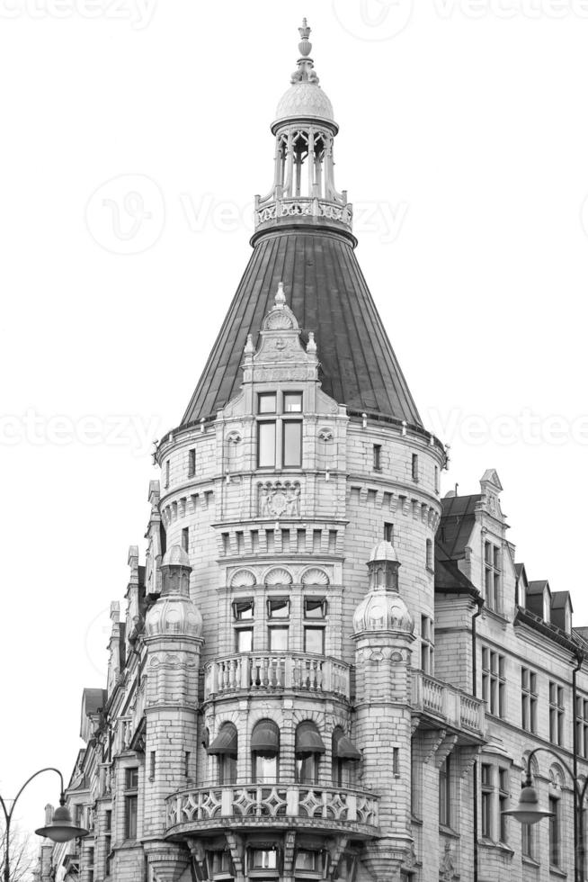 Stockholm gebouw, Zweden foto