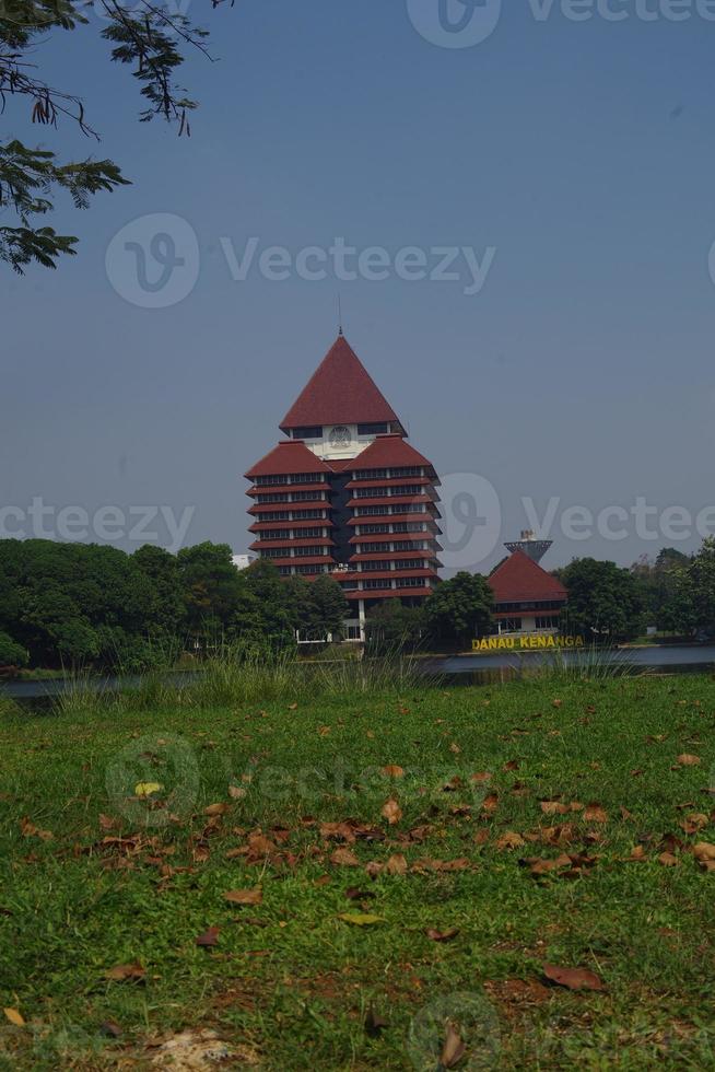 mooi visie van Indonesië Universiteit in depok, Indonesië foto