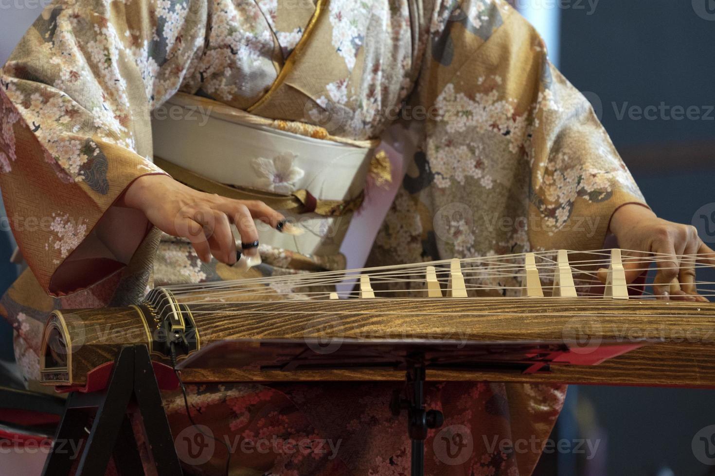 koto Japans harp foto