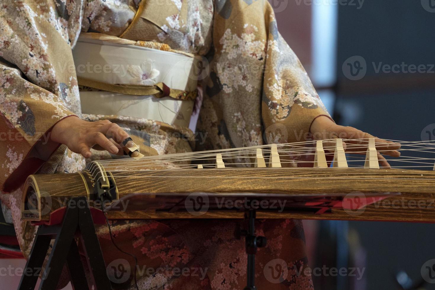 koto Japans harp foto