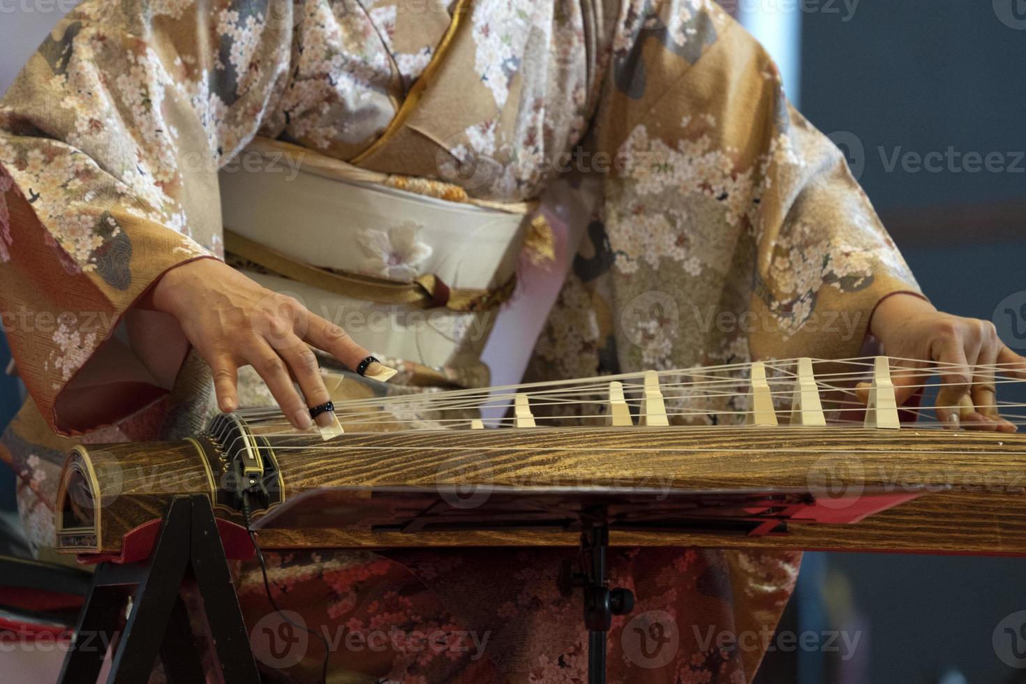 koto Japans harp foto