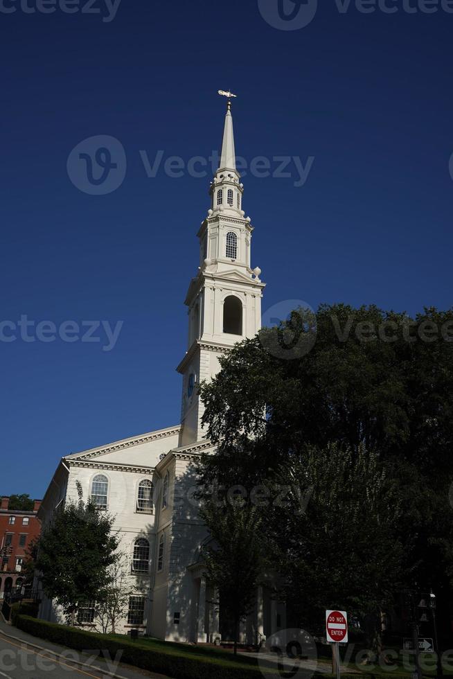 voorzienigheid Rhode eiland historisch gebouwen eerste baptist kerk van Amerika foto