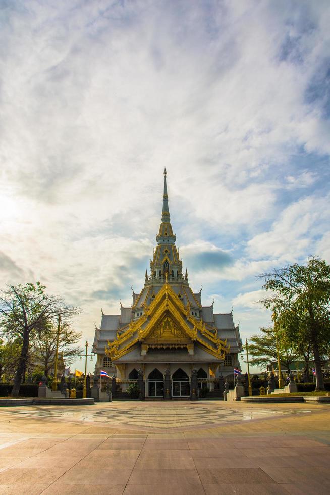 de wat sothon wararam worawihan-tempel in thailand foto