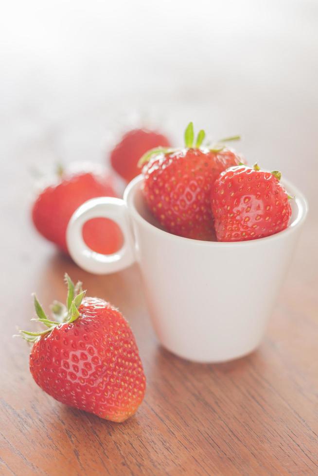 groep aardbeien foto