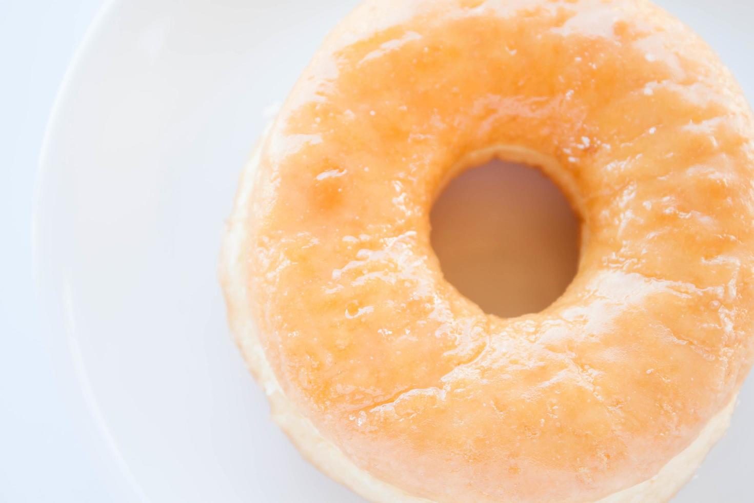 close-up van een donut foto