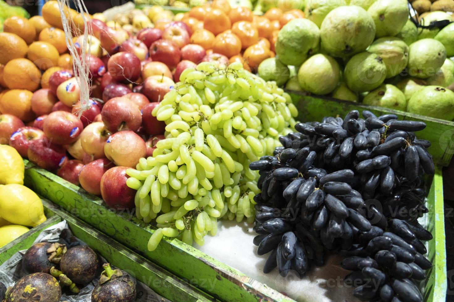 mannetje Maldiven fruit en groenten markt foto