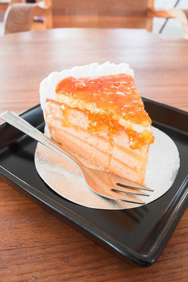 sinaasappelmarmelade cake foto