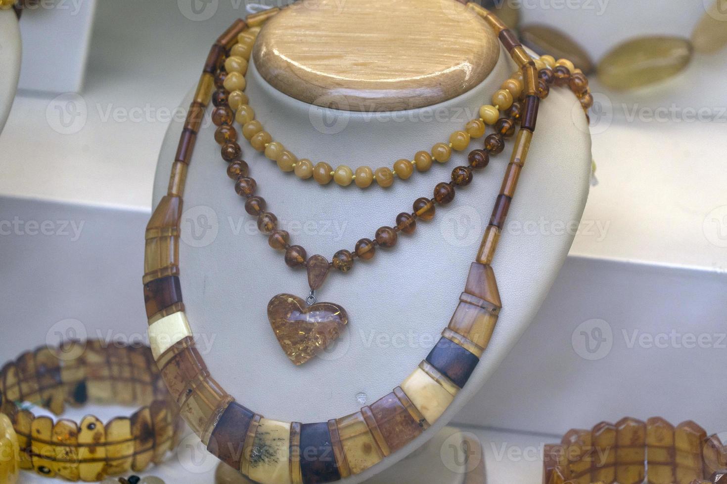 amber halsband in sieraden foto