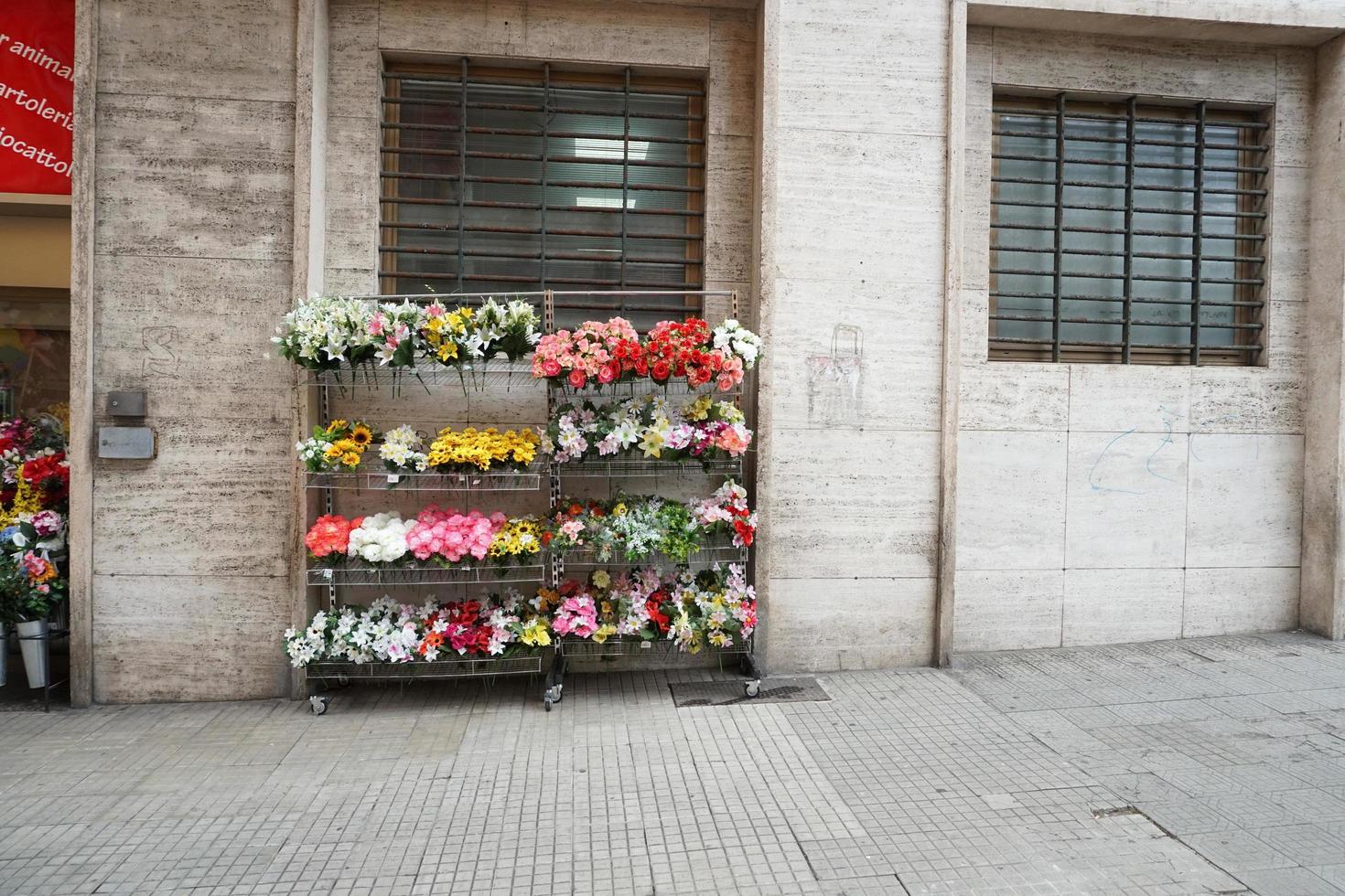 Genua, Italië - mei 5 2018 - euroflora terugkeer naar Genua in de uniek scenario van de zenuwachtig parken foto