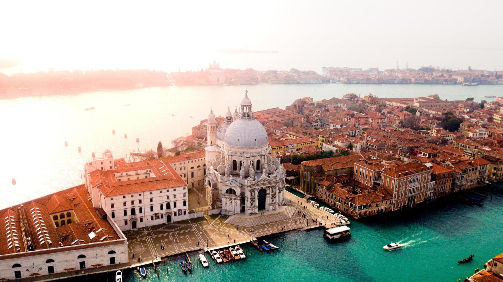 luchtfoto van Venetië, Italië foto