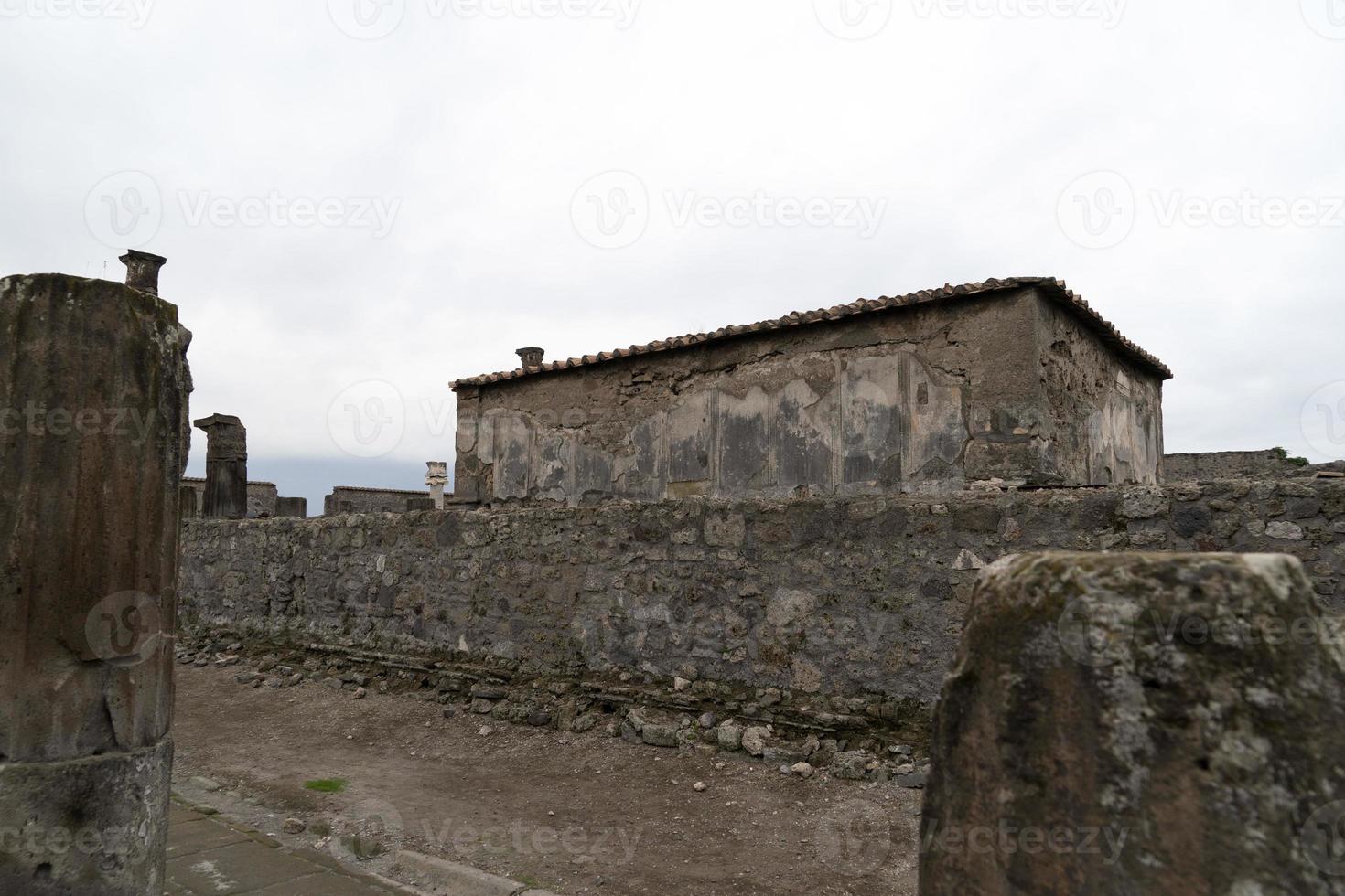 pompeï ruïnes huizen foto