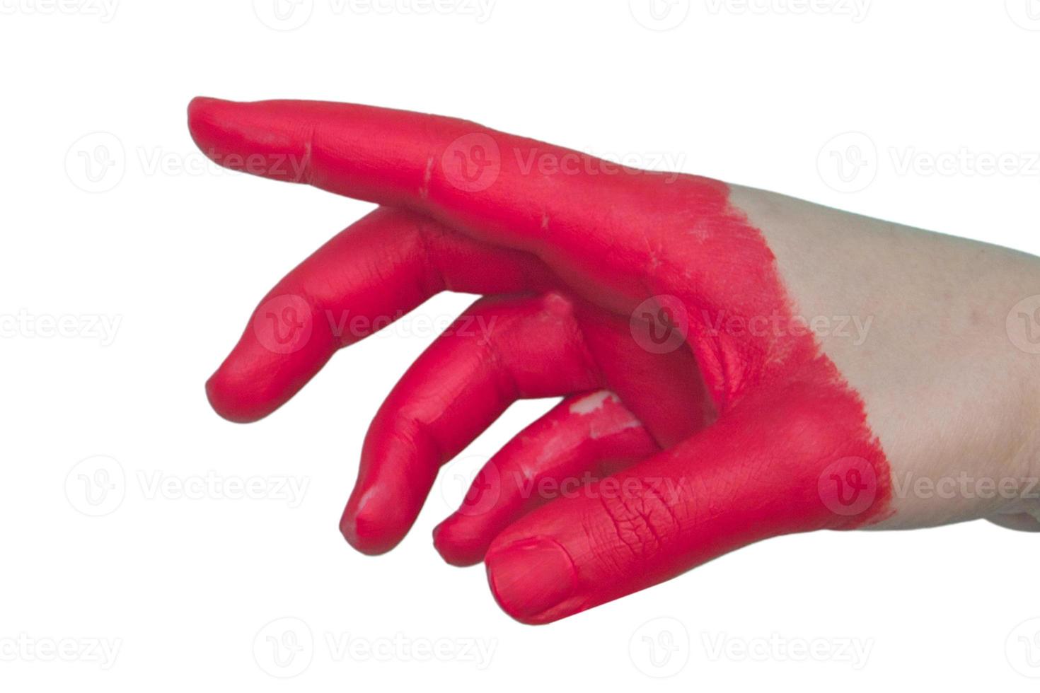 roze hand- jpeg foto