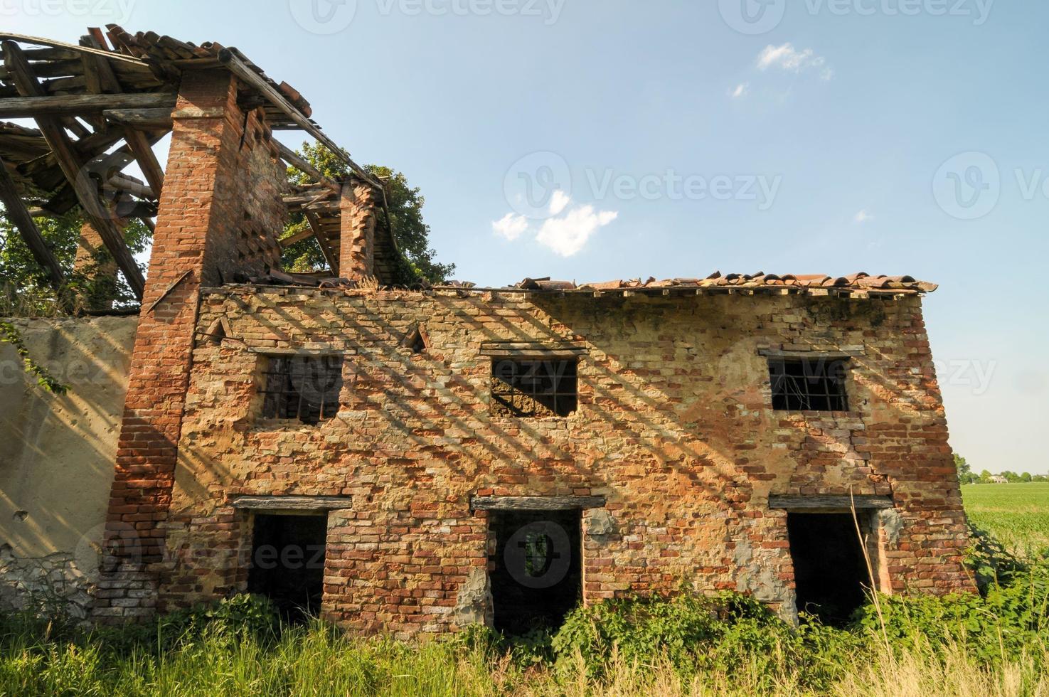 verlaten oud huis foto