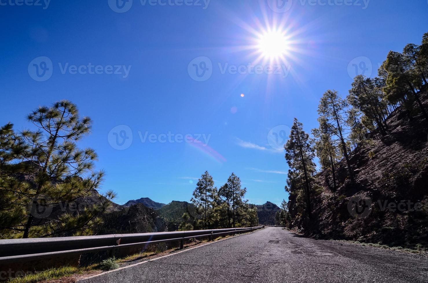 toneel- weg visie foto