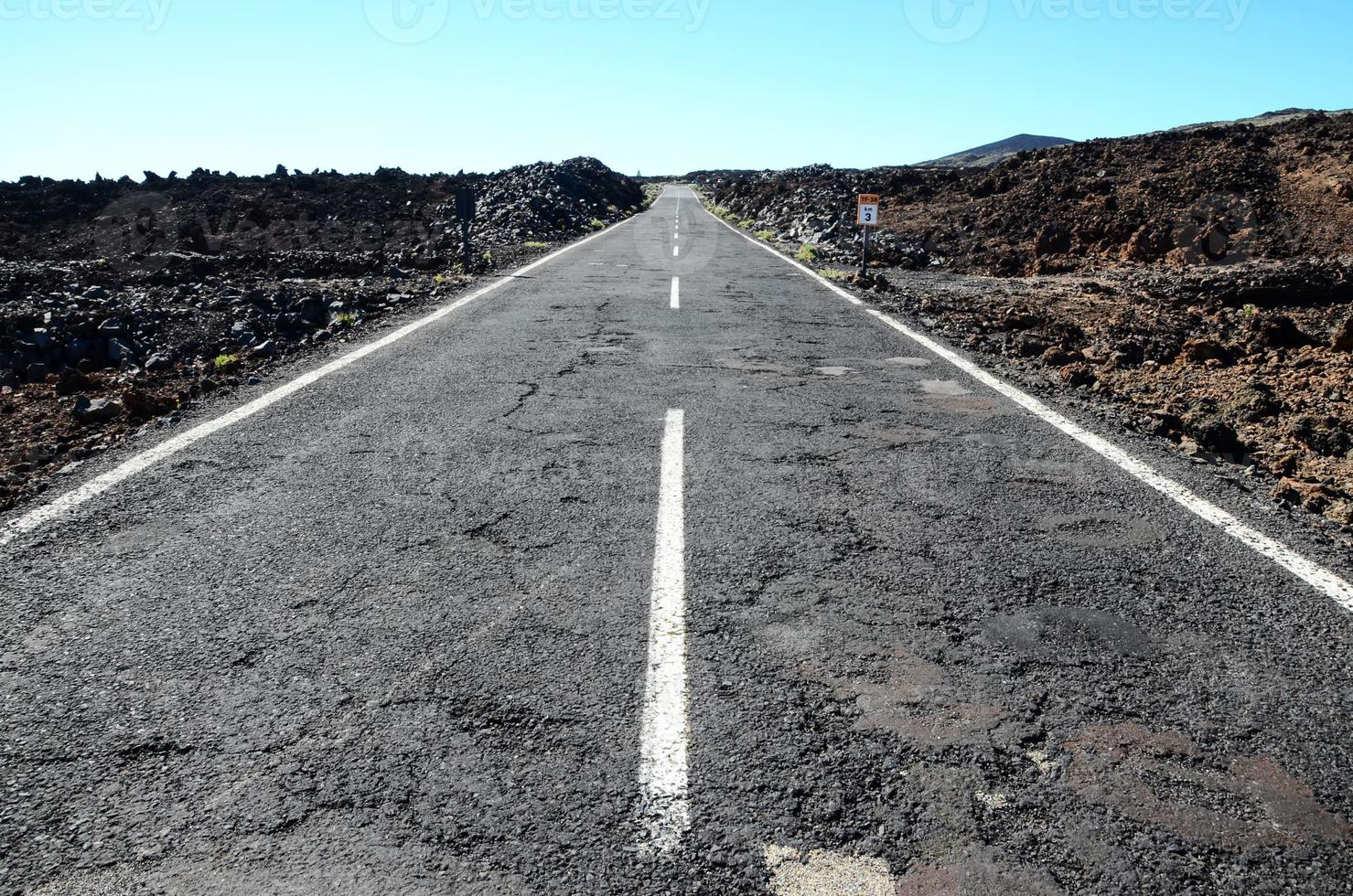 toneel- weg visie foto