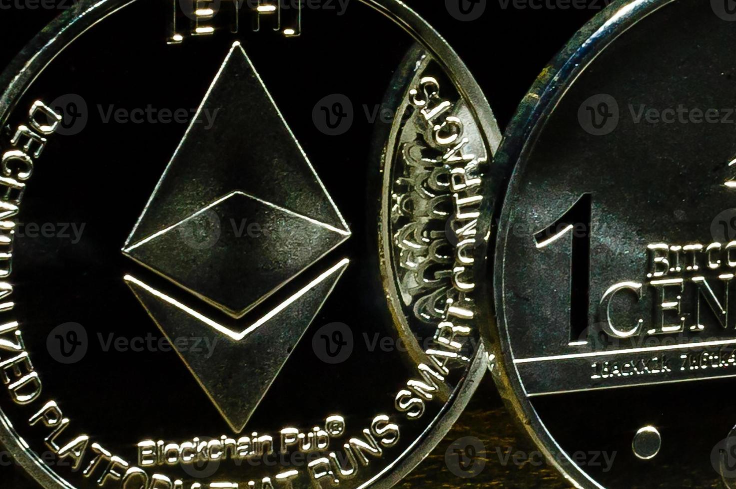 ethereum blockchain cryptogeld foto