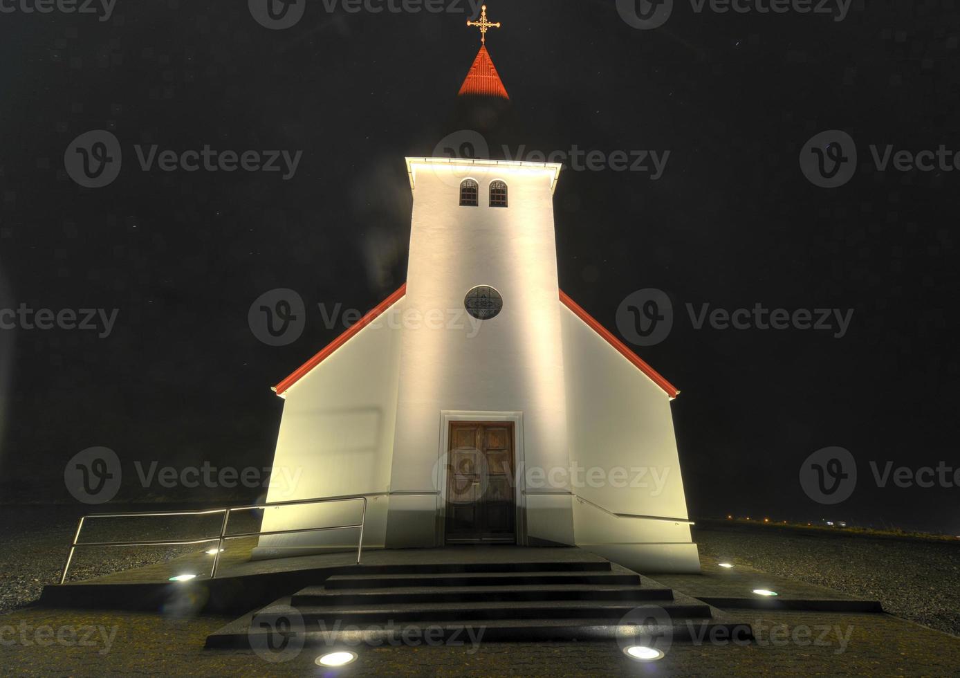 vik kerk, IJsland foto