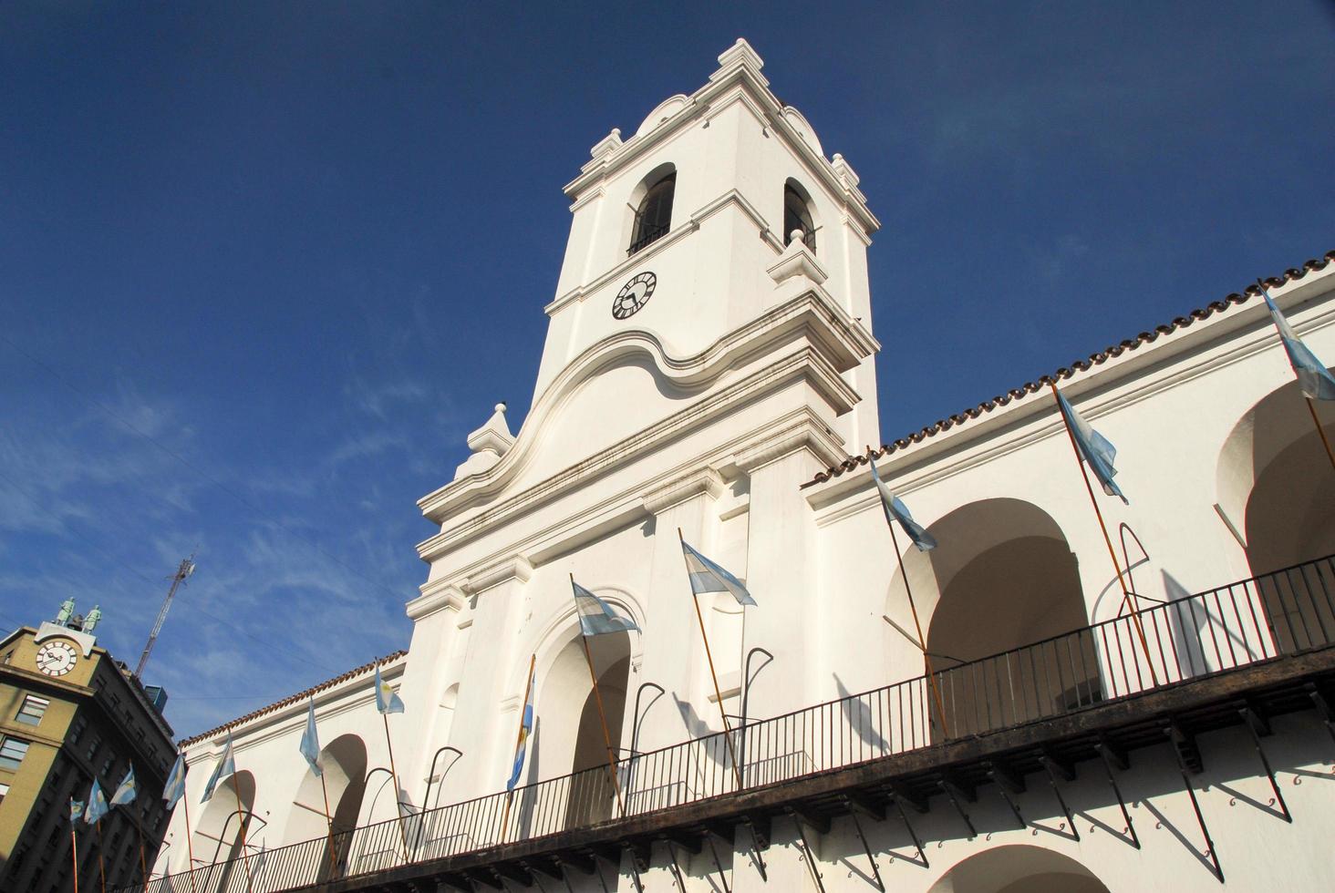 cabildo gebouw - buenos luchten, Argentinië foto