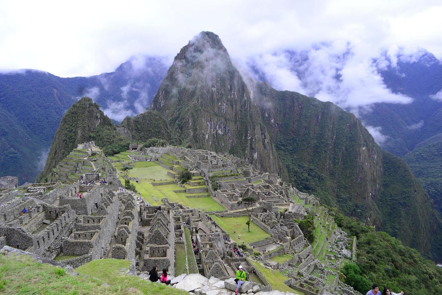 machu picchu berg foto