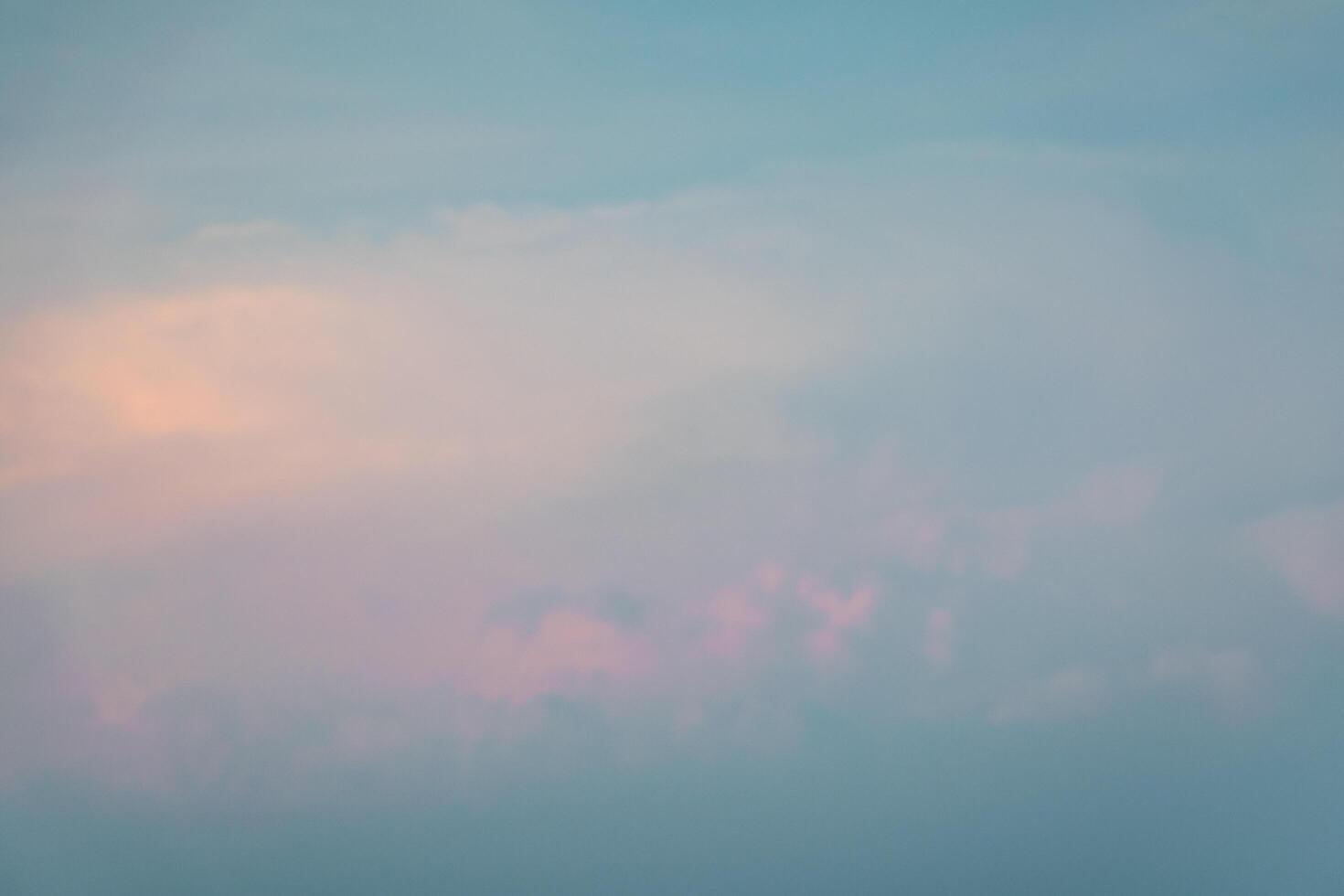 hemel en wolken bij zonsondergang foto