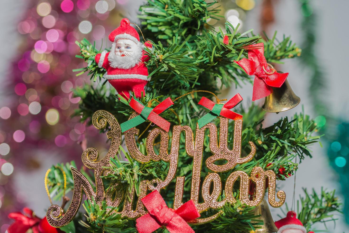 Kerst achtergrond voor het adventseizoen foto