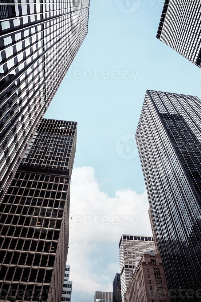 Manhattan modern architectuur. foto