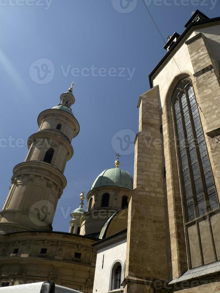 gras Oostenrijk historisch koepel kathedraal kerk foto