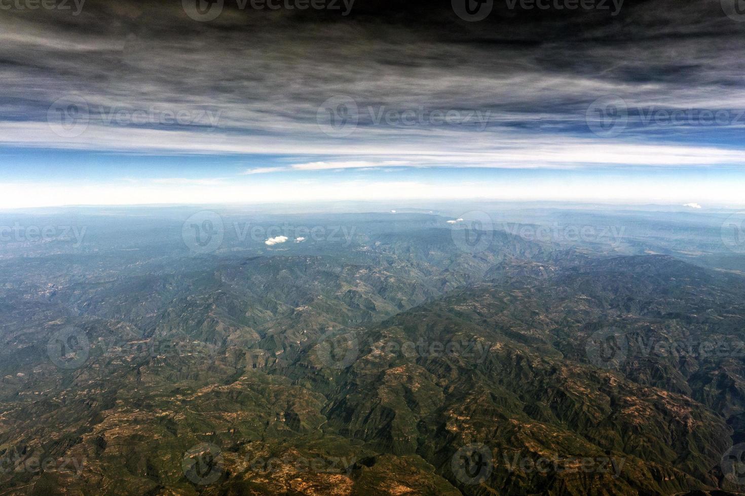 bergen in de buurt Mexico stad antenne visie stadsgezicht panorama foto