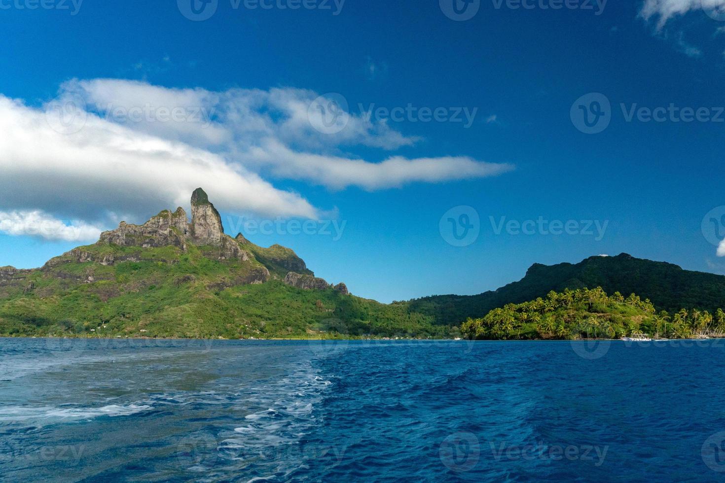 het zeilen in bora bora Frans Polynesië foto