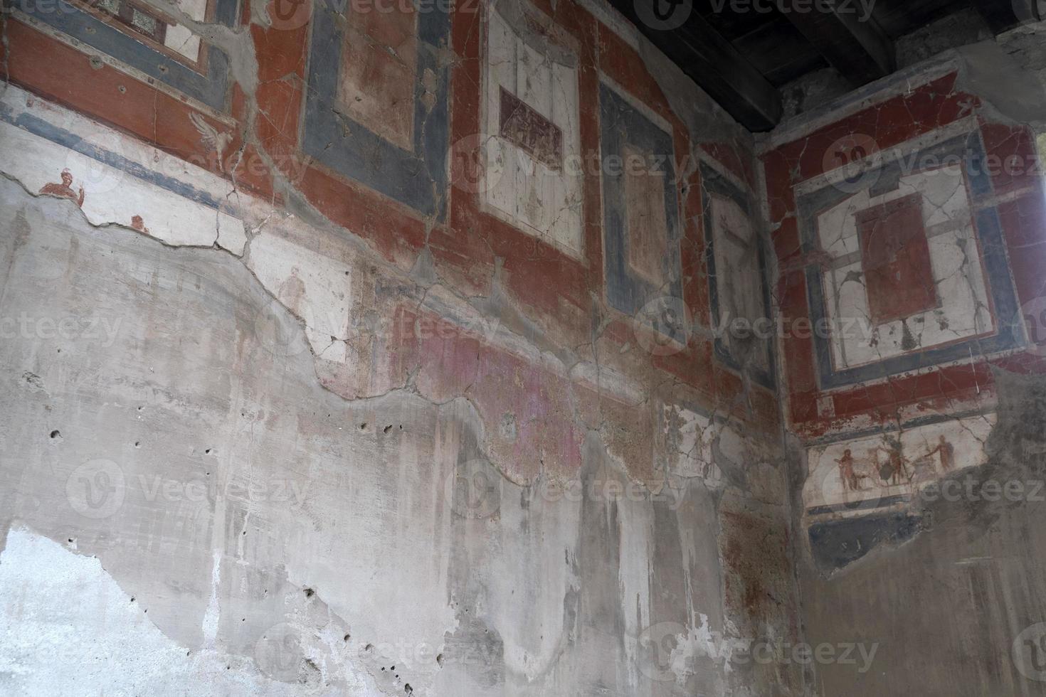 ercolano herculaneum oude ruïnes foto