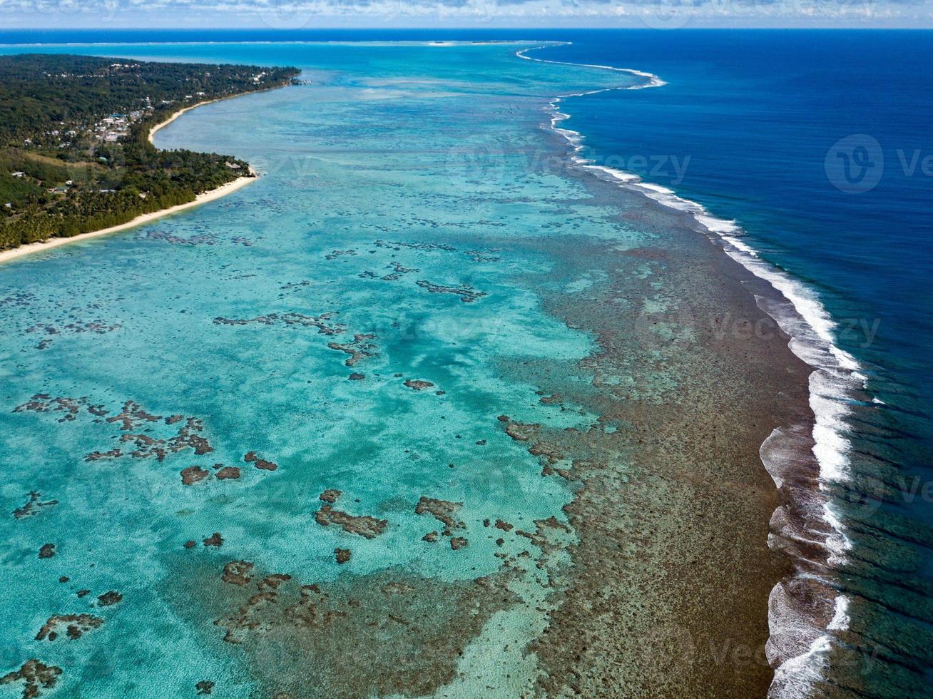 Polynesië koken eiland tropisch paradijs antenne visie foto