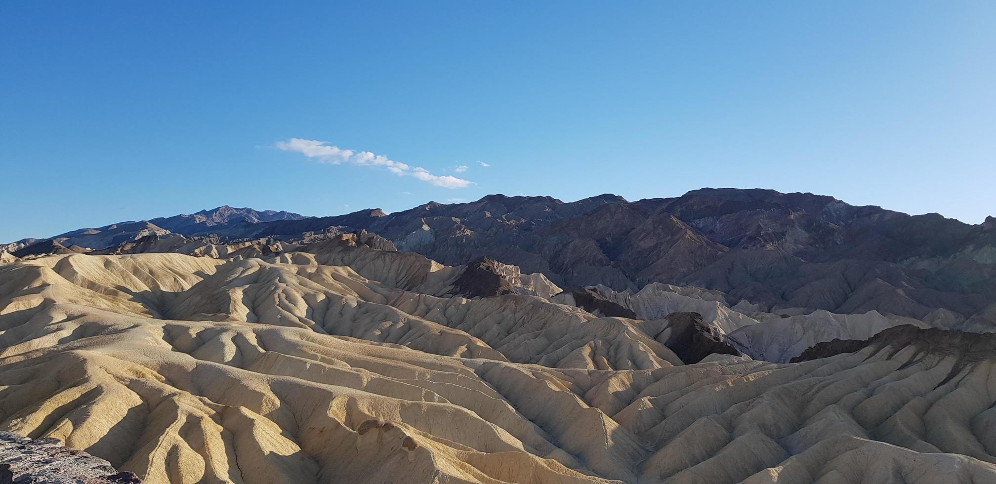 death valley gedurende de dag foto