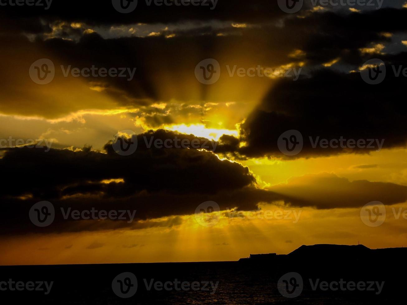 bewolkt lucht visie foto