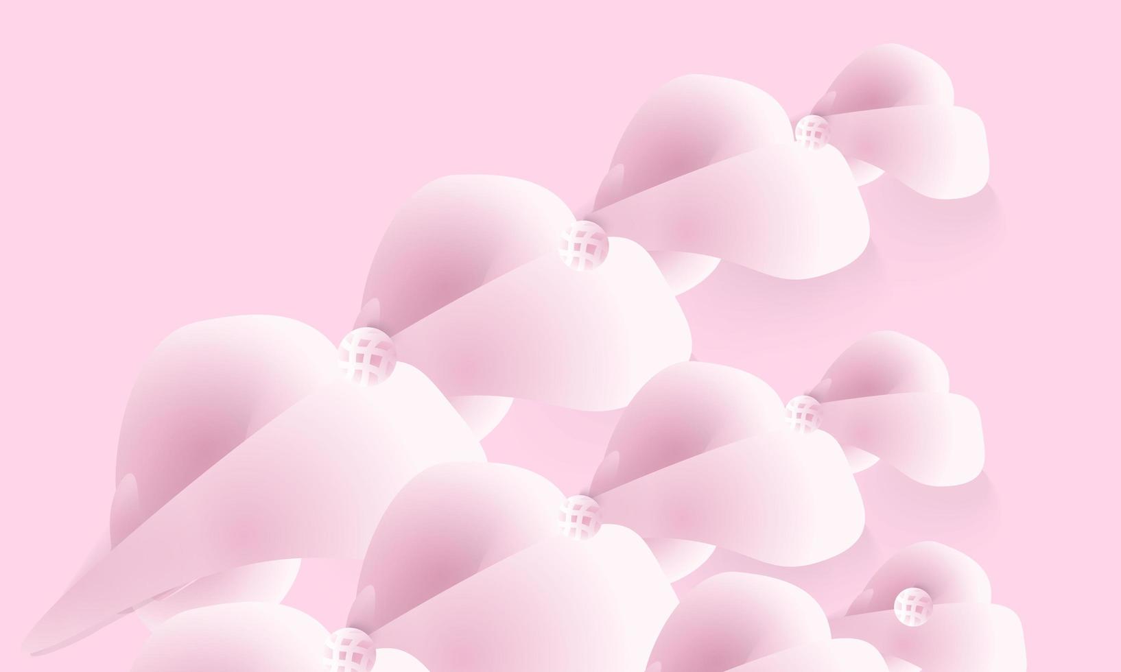 abstract achtergrond met 3d roze kleur bloemblad ontwerp foto