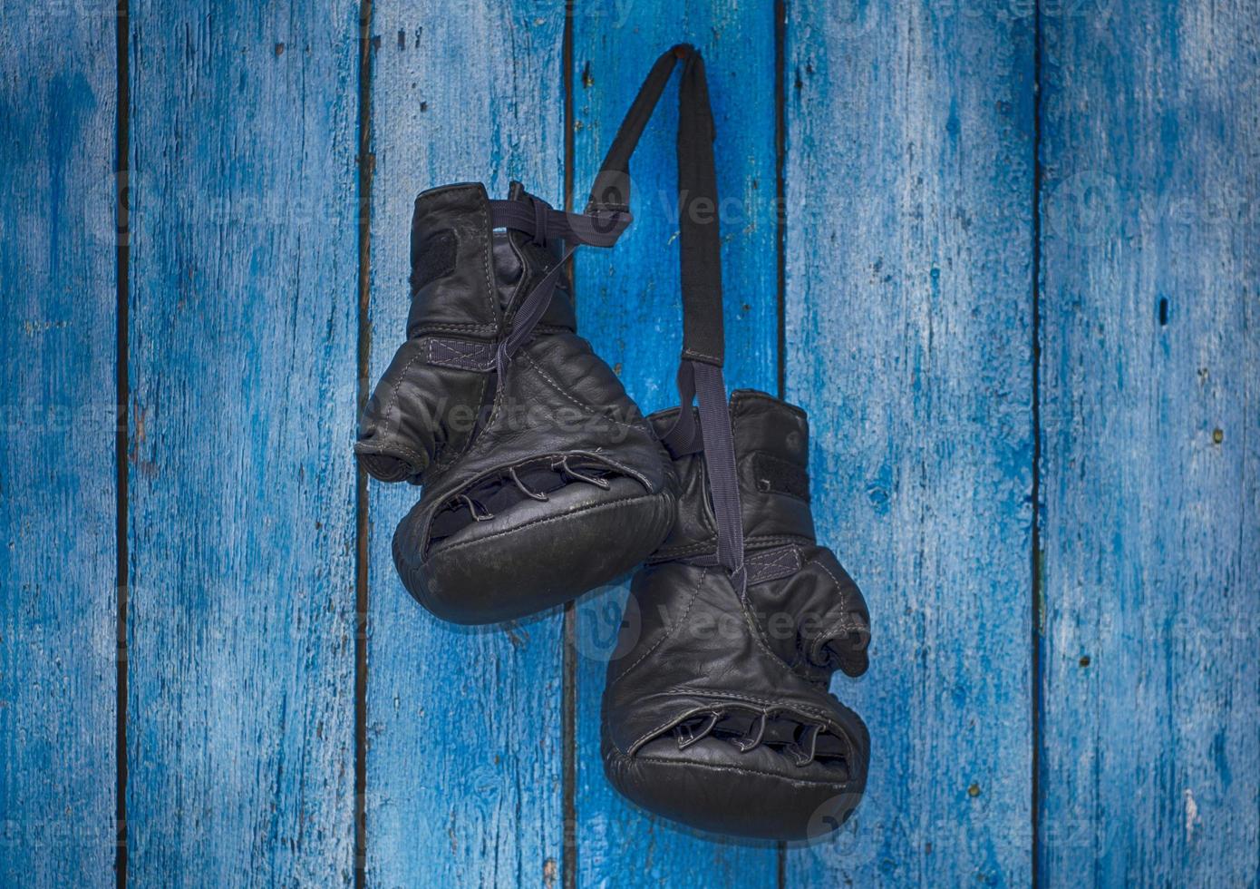 paar- van handschoenen voor Thais boksen foto