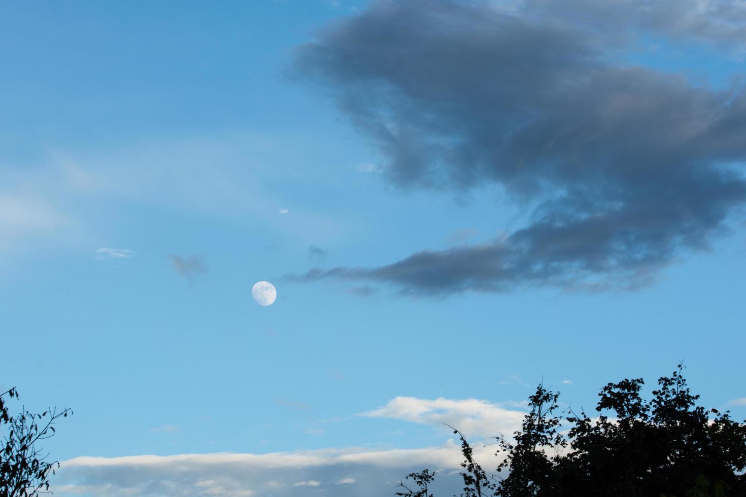 wolken in de lucht foto