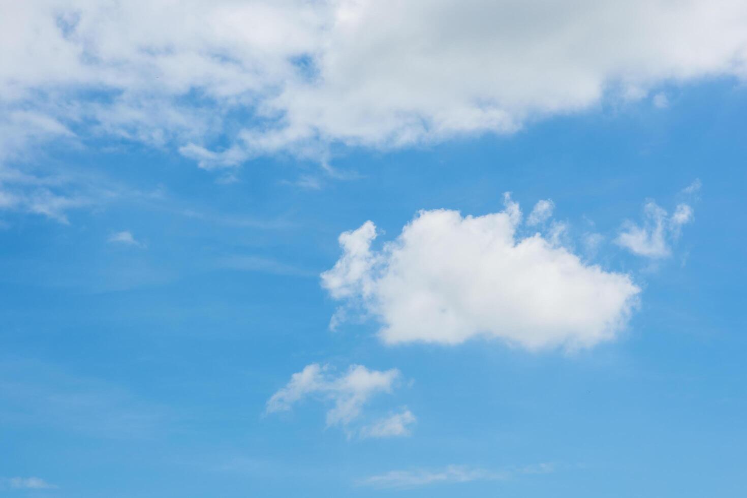 wolken in de lucht foto