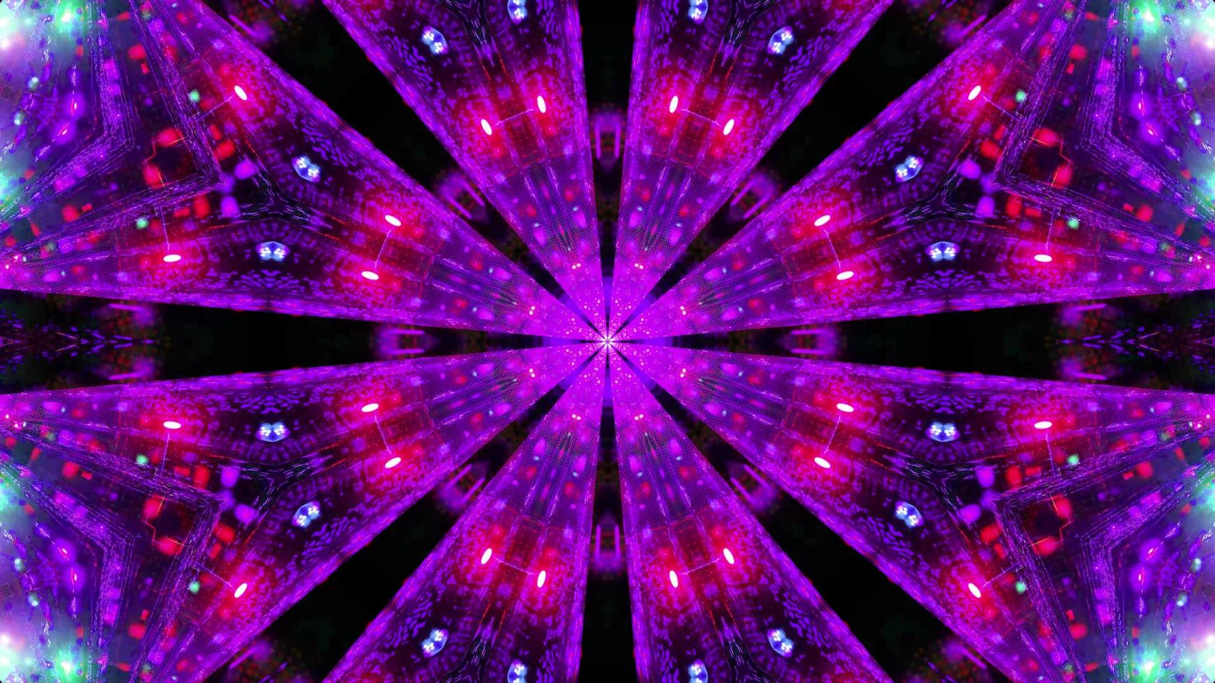 abstracte kalaidoscope mandala 3d illustratie achtergrondbehang foto