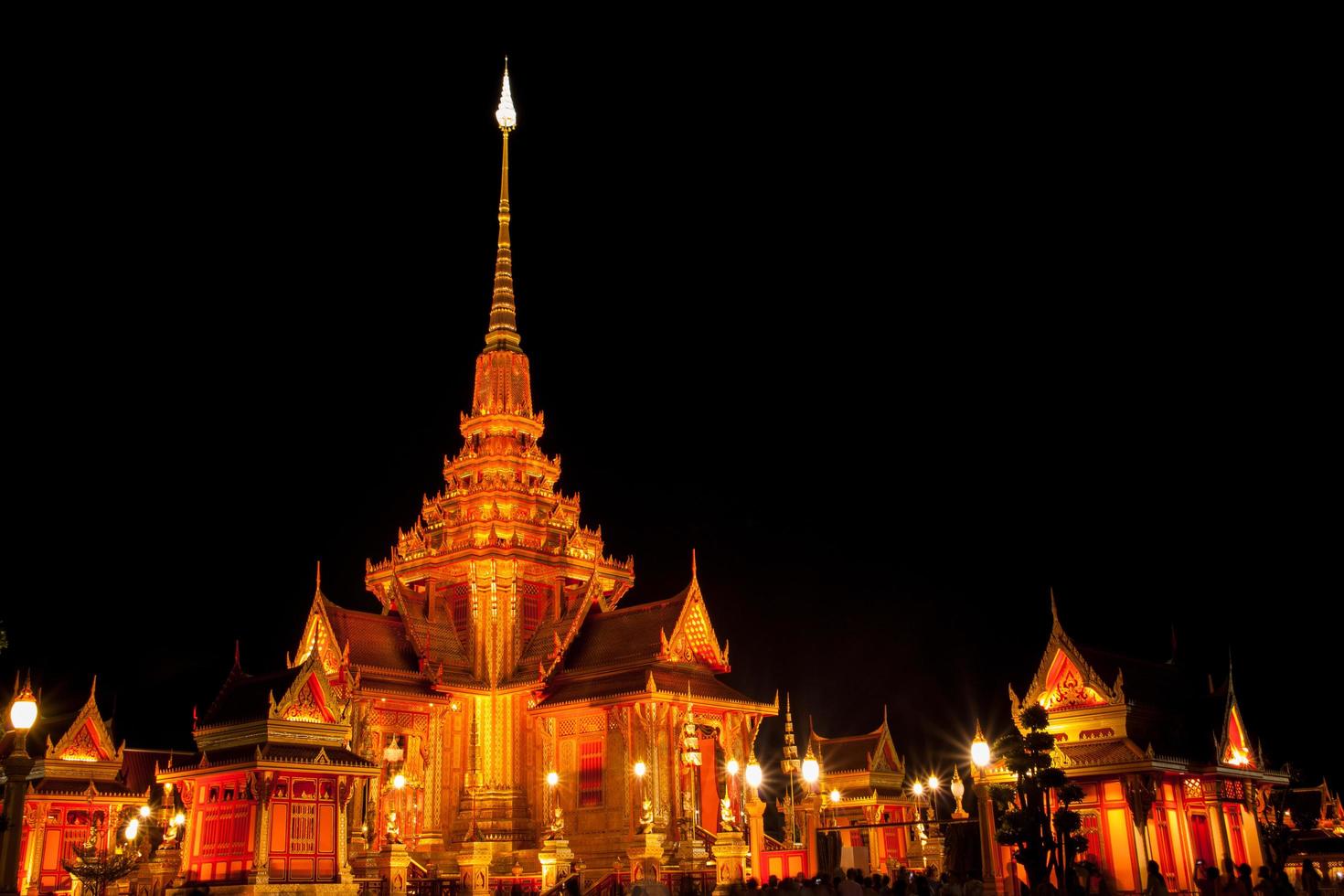 boeddhistische tempel in Thailand foto