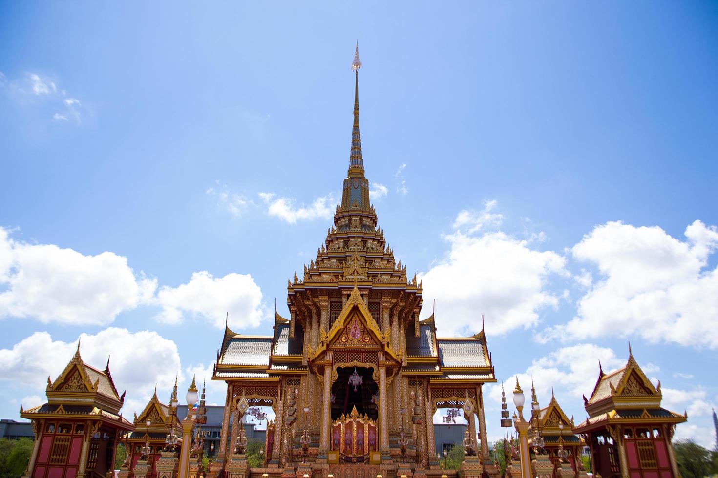 boeddhistische tempel in Thailand foto