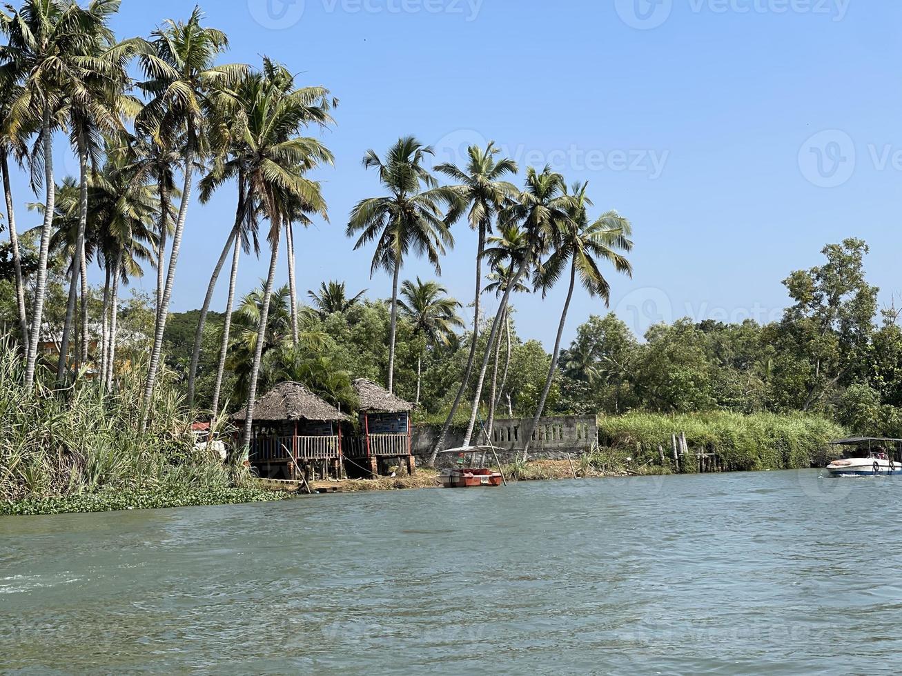 binnenwateren kerala Indië foto