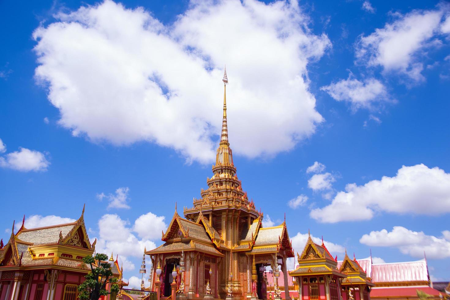 boeddhistische tempel in Thailand foto