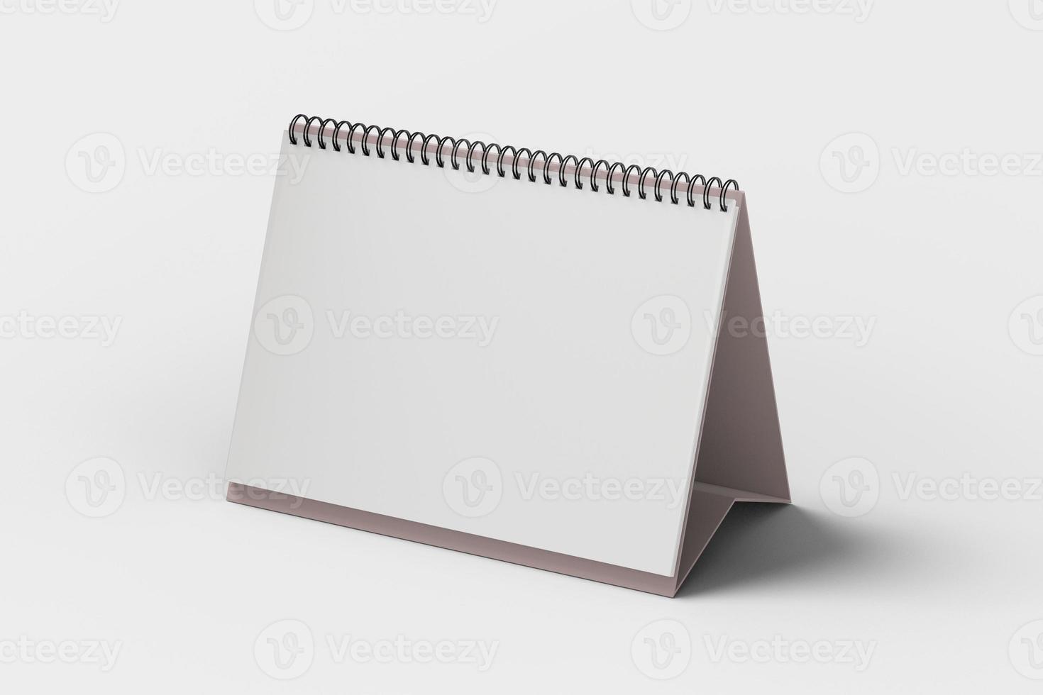 bureau kalender mockup foto