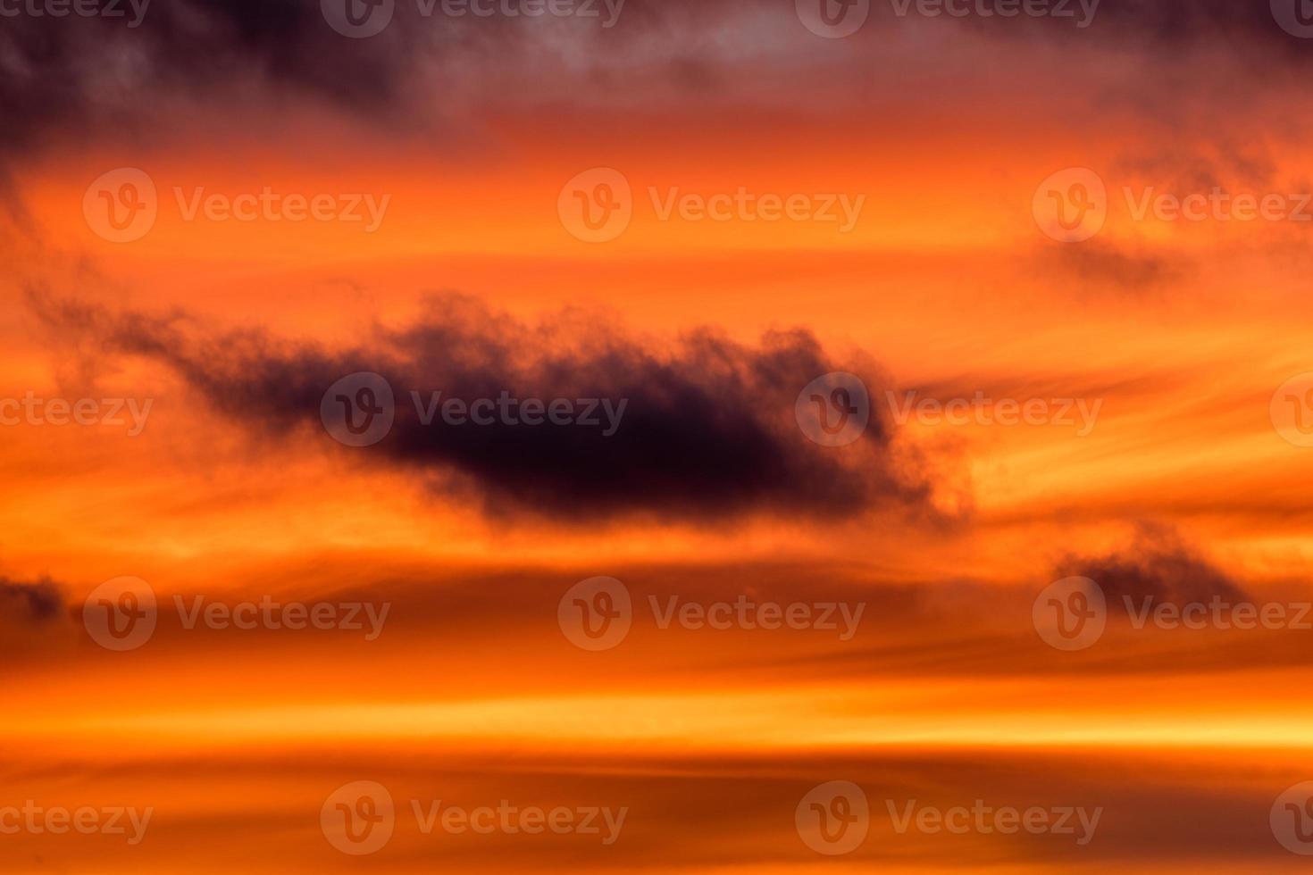 zonsondergang bewolkt lucht detail achtergrond foto