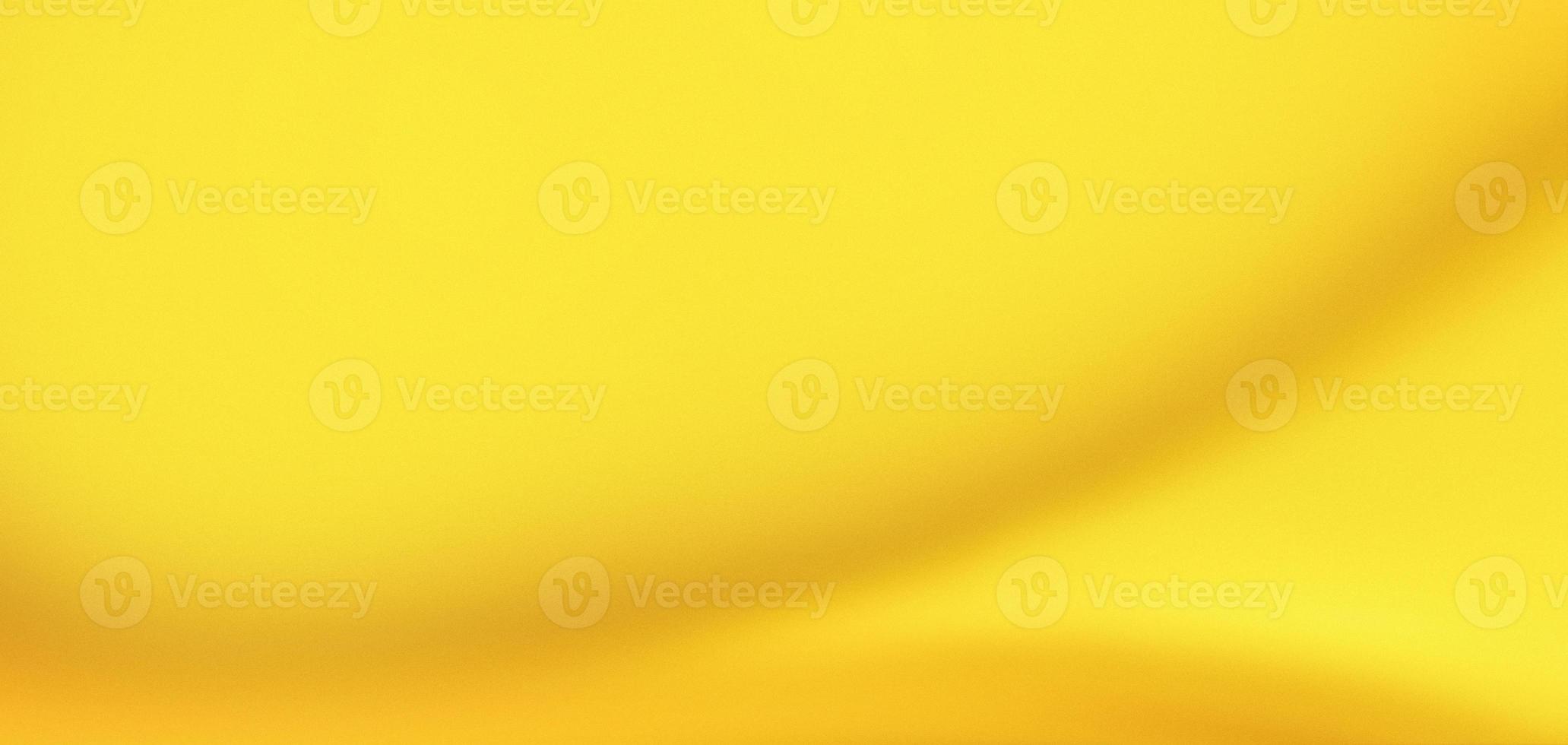 geel helling abstract achtergrond, geel banier ontwerp, kopiëren ruimte, korrelig structuur effect foto