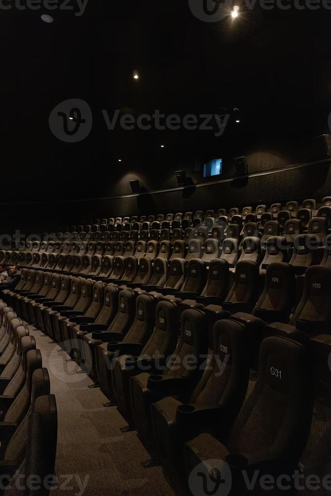 auditorium met leeg bioscoop type zitplaatsen, conferentie over naar beginnen, Mexico foto