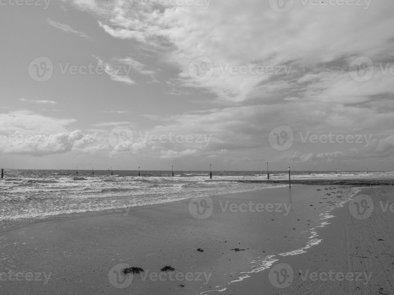 de strand van nordney foto