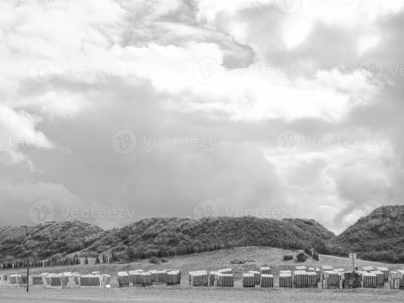 nordney eiland in de noorden zee foto