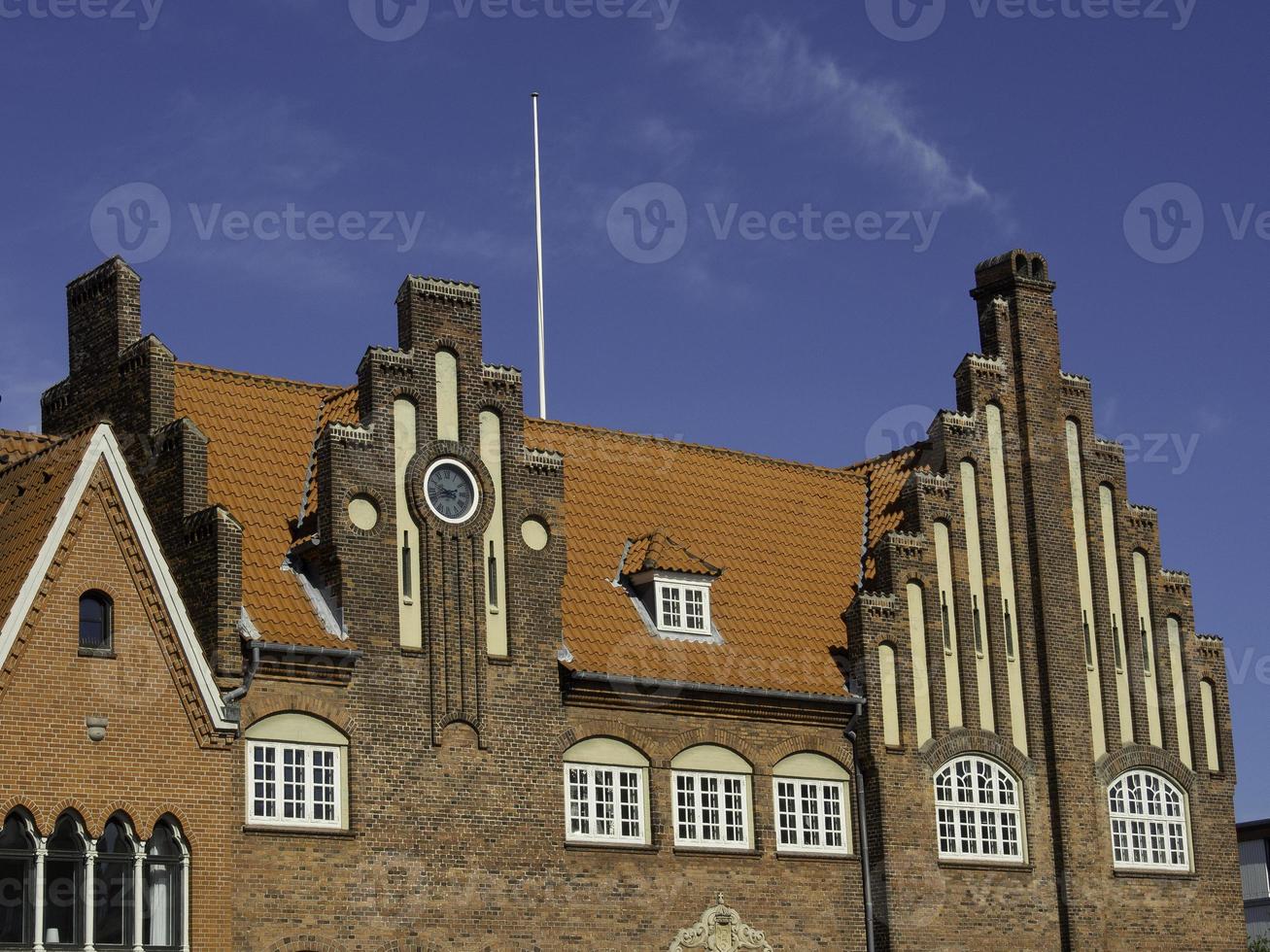 esbjerg stad in Denemarken foto